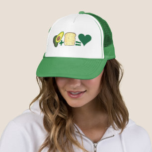 Avocado Toast Breakfast Brunch Food Foodie Trucker Hat
