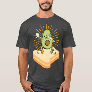 Avocado Toast Costume Dabbing Avocado T-Shirt