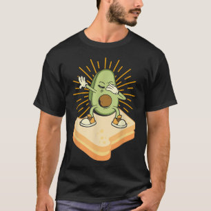 Avocado Toast Costume Dabbing Avocado T-Shirt