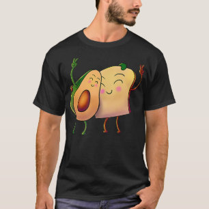 Avocado Toast Fruit Alligator Pear Bread Vegan Ve T-Shirt