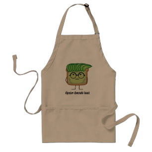 Avocado Toast Hipster glasses greaser hair Standard Apron