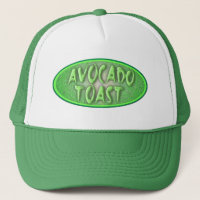 Avocado Toast Love Vintage Decal Style Logo