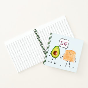 Avocado Toast Notebook