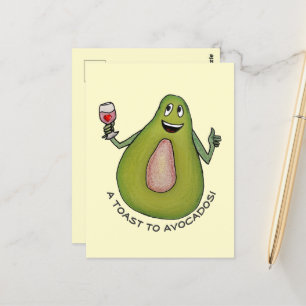 Avocado Toast Postcard