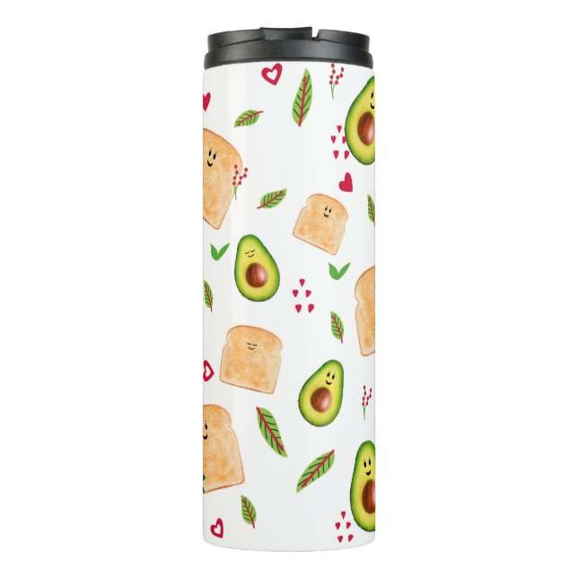 Avocado Toast Thermal Tumbler (Back)