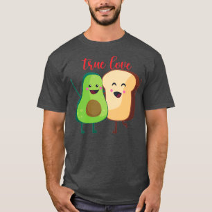 Avocado Toast vegan healthy fruit vegetarian food T-Shirt