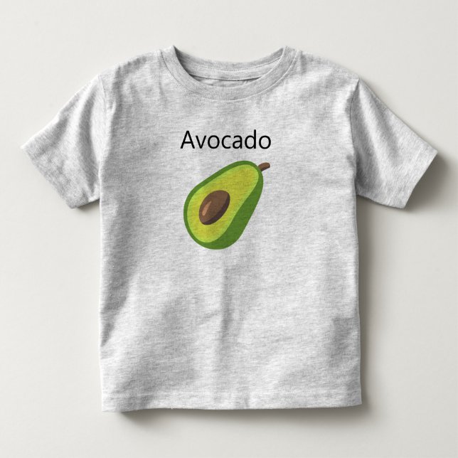 Avocado Toddler T-Shirt (Front)