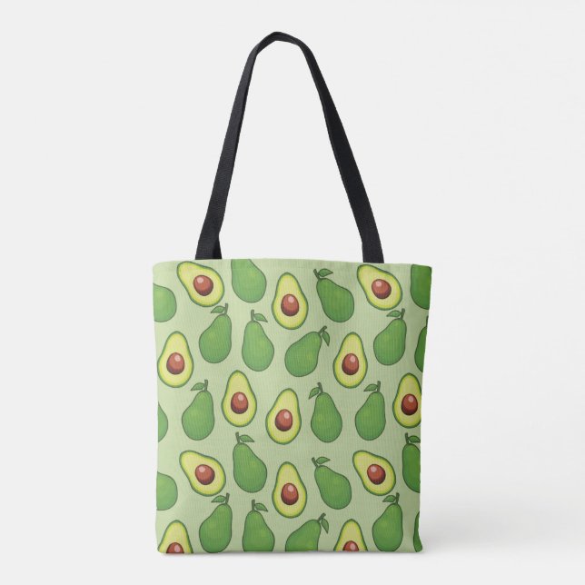 Avocado Tote Bag (Back)