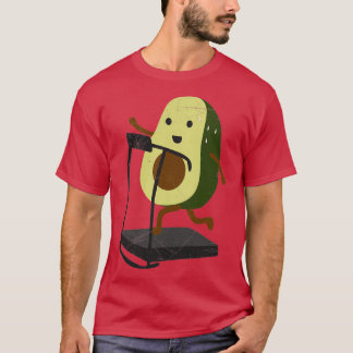 Avocado Treadmill Runner Workout Funny Gift Idea 1 T-Shirt