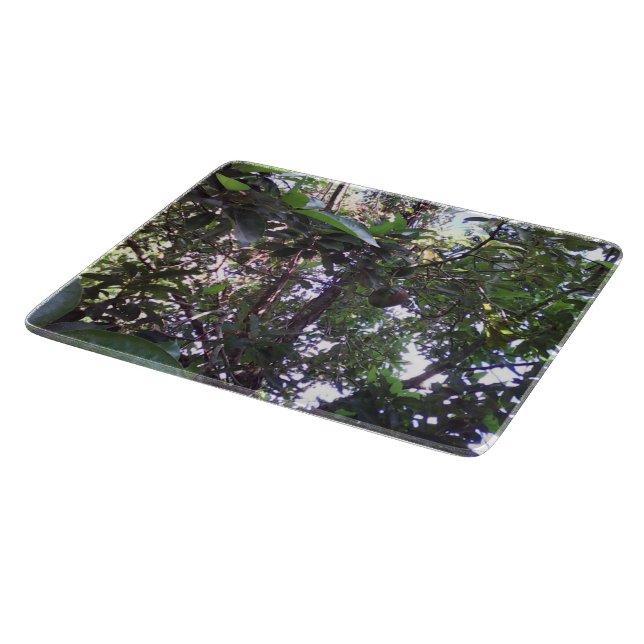 Avocado Tree Cutting Board (Corner)