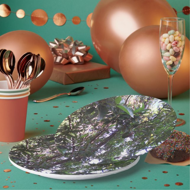 Avocado Tree Paper Plate (Multi)