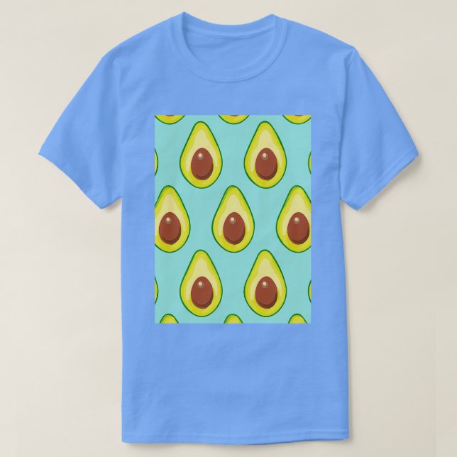 Avocado Tropical Beautiful T-Shirt (Design Front)
