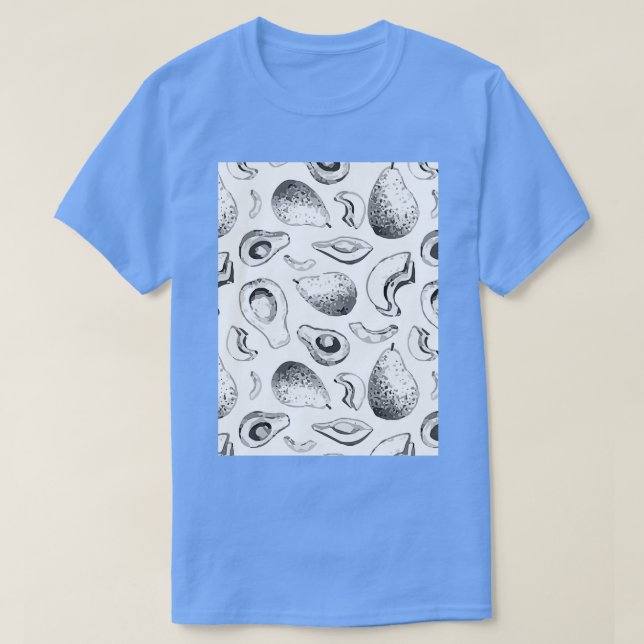 Avocado Tropical Creative Summer Flavour T-Shirt (Design Front)