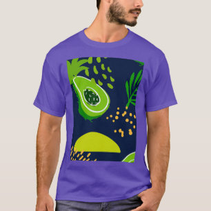Avocado Tropical Delicious Colour Design Classic T T-Shirt