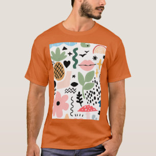 Avocado Tropical Delicious Flowers Plants T-Shirt