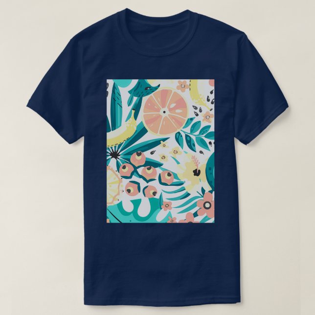 Avocado Tropical Exotic Tropical Plants Classic TS T-Shirt (Design Front)