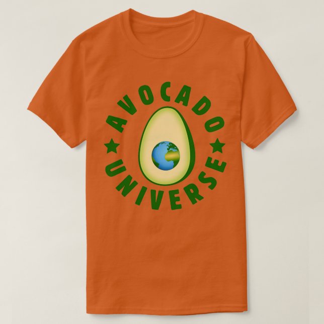 Avocado universe T-Shirt (Design Front)