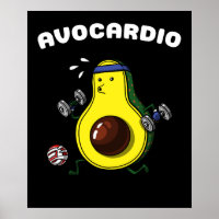 Avocado Vegan Fitness Cardio Workout Exercise