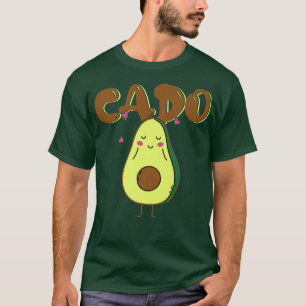 Avocado Vegan Vegetarian for Couples Partners Gift T-Shirt