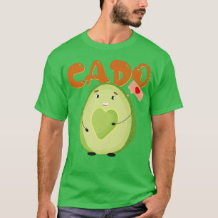 Avocado Vegan Vegetarian for Couples Partners Gift T-Shirt