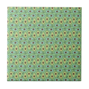 Avocado Vegetable Fruit Chef Kitchen Tile