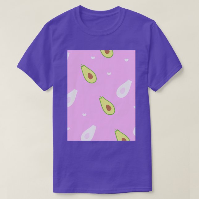 Avocado Vegetarian Fruits Classic TShirt (Design Front)