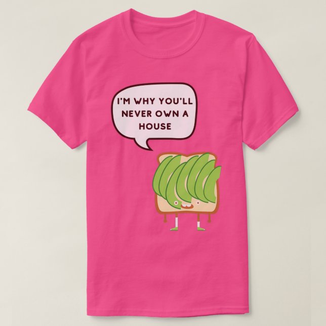 Avocado Vengeance T-Shirt (Design Front)