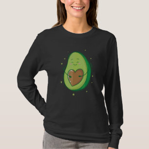 Avocado With Heart As Core T-Shirt