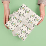 Avocado Wrapping Paper Flat Sheet Set of 3<br><div class="desc">Love avocados? So do I! Show someone how much you love them with this fun and cute "Love you more than avocados" wrapping paper set!</div>