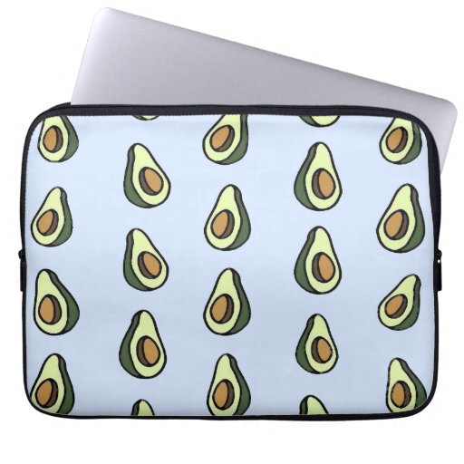 Image of Avocadon't Pattern Laptop Sleeve