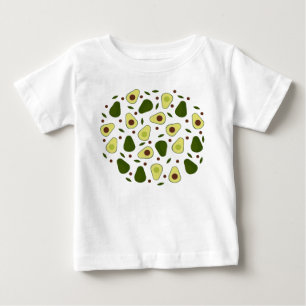 Avocados and leaves baby T-Shirt
