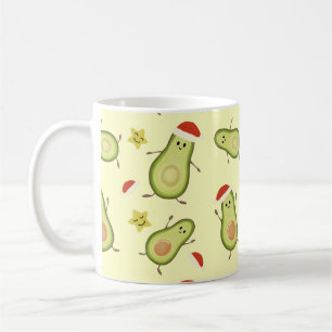 Avocados & Christmas Coffee Mug