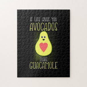 Avocados Make Guacamole Jigsaw Puzzle