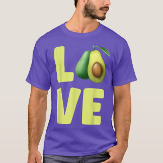 Avocados Vegetarian Vegan Food Avocado Love  T-Shirt