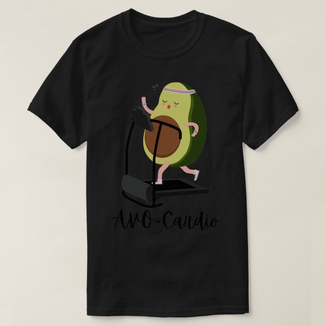 AvoCardio Avocado 2 T-Shirt (Design Front)
