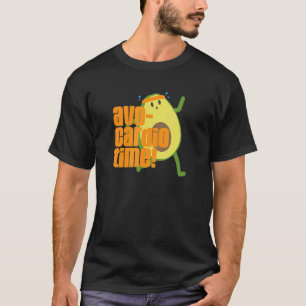 Avocardio Avocado Fitness Exercise Avocado T-Shirt