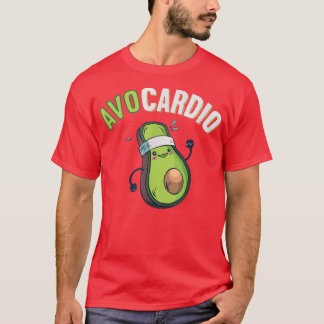 Avocardio Avocado Fitness Vegetable T-Shirt