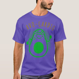 AvoCardio Black Funny Gym T-Shirt