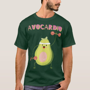 AvoCardio Funny Avocado Fitness Workout AvoCardio T-Shirt