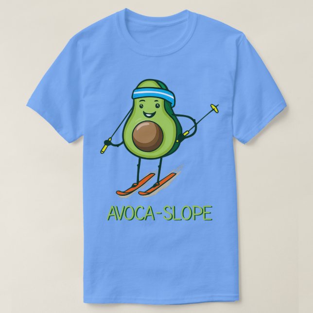 Avocaslope T-Shirt (Design Front)