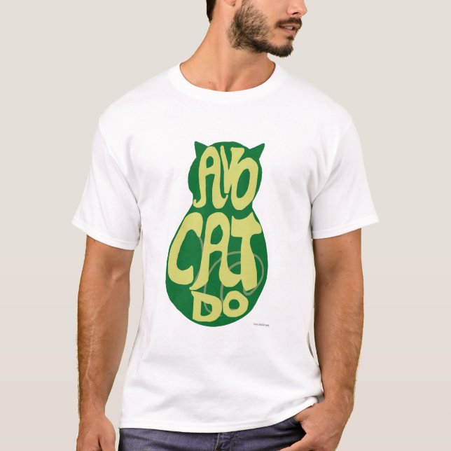 AvoCatdo Avocado Cat T-Shirt (Front)