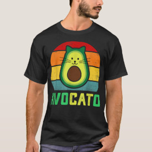 Avocato  Avocato cat meme Cute Avocado Vegan Funny T-Shirt