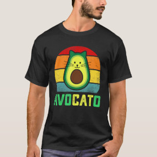 Avocato  Avocato Cat Meme Cute Avocado Vegan Funny T-Shirt