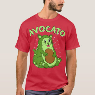 Avocato vegan hangover avocado Vegan CatT-Shirt T-Shirt