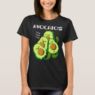 Avocatos  Avocado Cat Cute Cat Mum Dad Cat T-Shirt