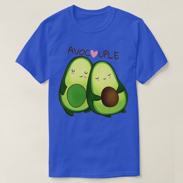 AVOCOUPLE AVOCADO COUPLE IN LOVE T-Shirt (Design Front)