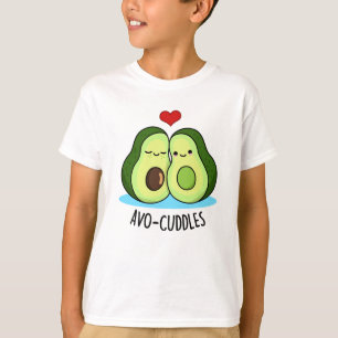 Avocuddles Funny Avocado Couple Pun  T-Shirt