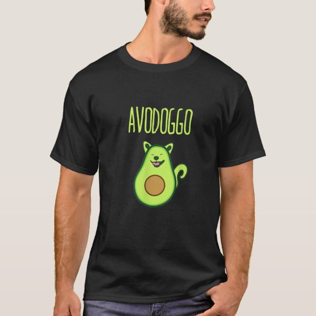 Avodoggo Funny Dog Avocado Cinco De Mayo Cute  for T-Shirt (Front)