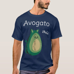 Avogato Avocado Cat Food lovers T-Shirt