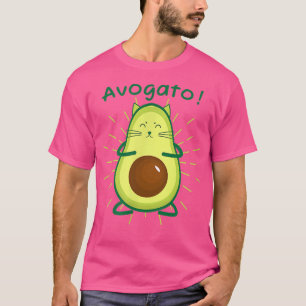 Avogato Avocado Cat Foodie Lover187 T-Shirt